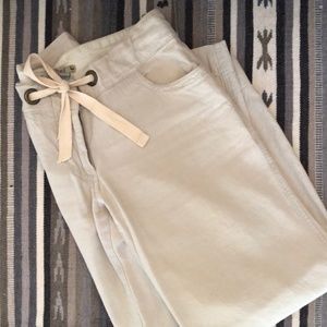 Anthropology linen and cotton pants size 4